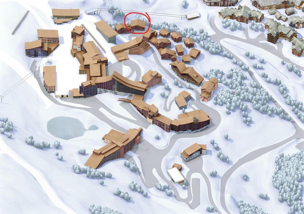 Appartement Chaleureux 4-6 Pers Chalet Chamois Appt H2 Les Arcs  외부 사진